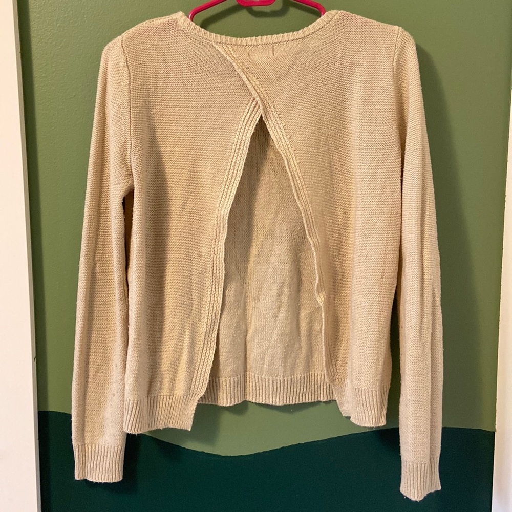 TOBI - Backless Sweater